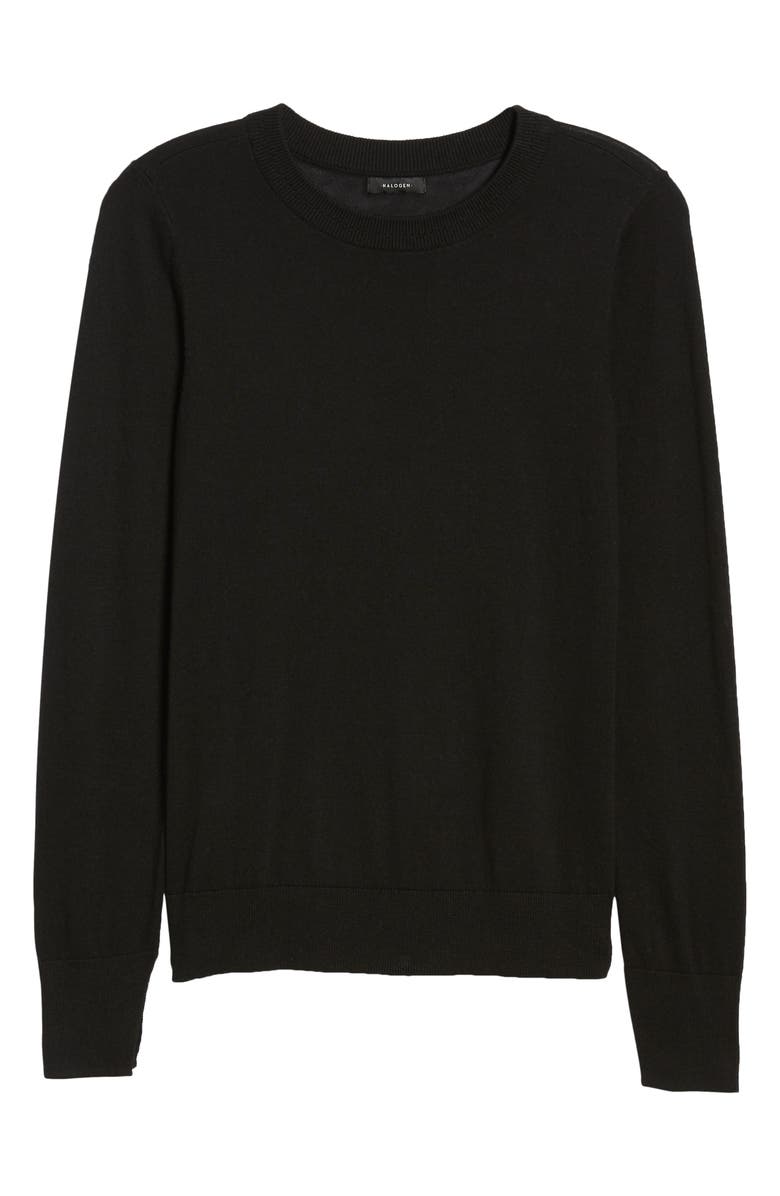 Halogen<sup>®</sup> Slit Sleeve Sweater, Alternate, color, 