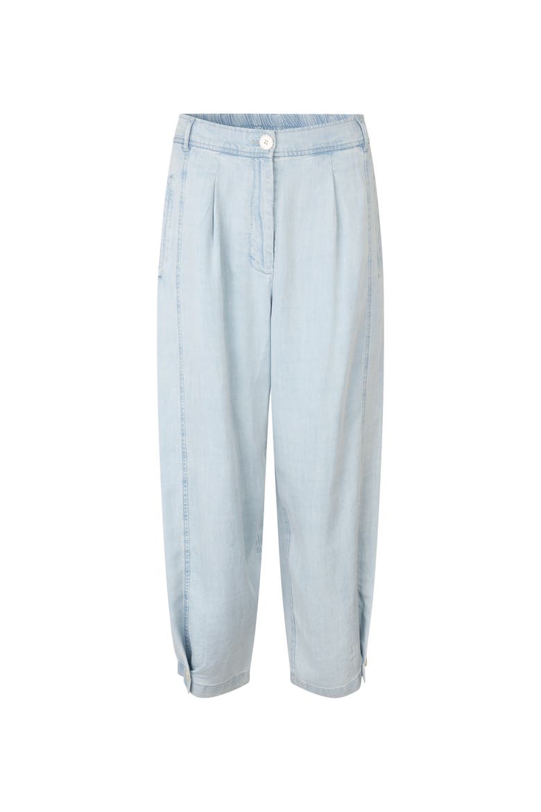 MaPunna Wide Leg Crop Jeans, Alternate, color, Light Denim