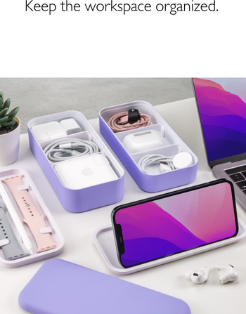 BentoStack Tech Accessory Organizer