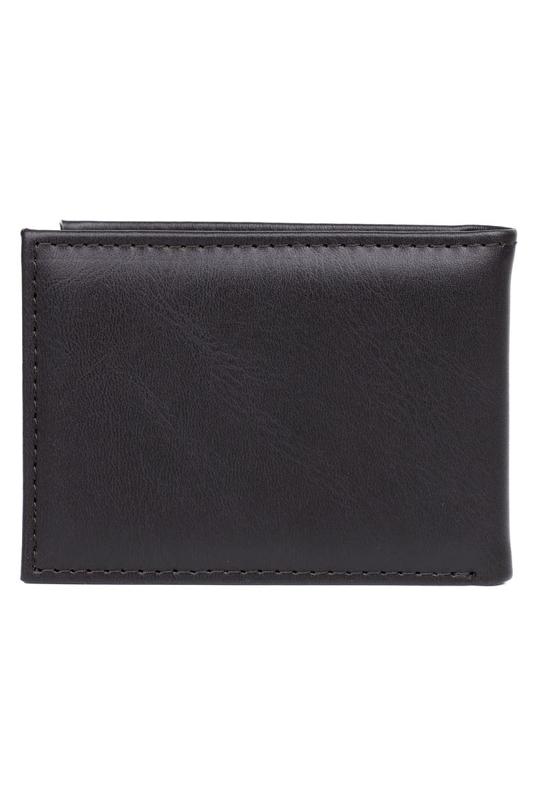 Smooth RFID Bifold, Alternate, color, BROWN