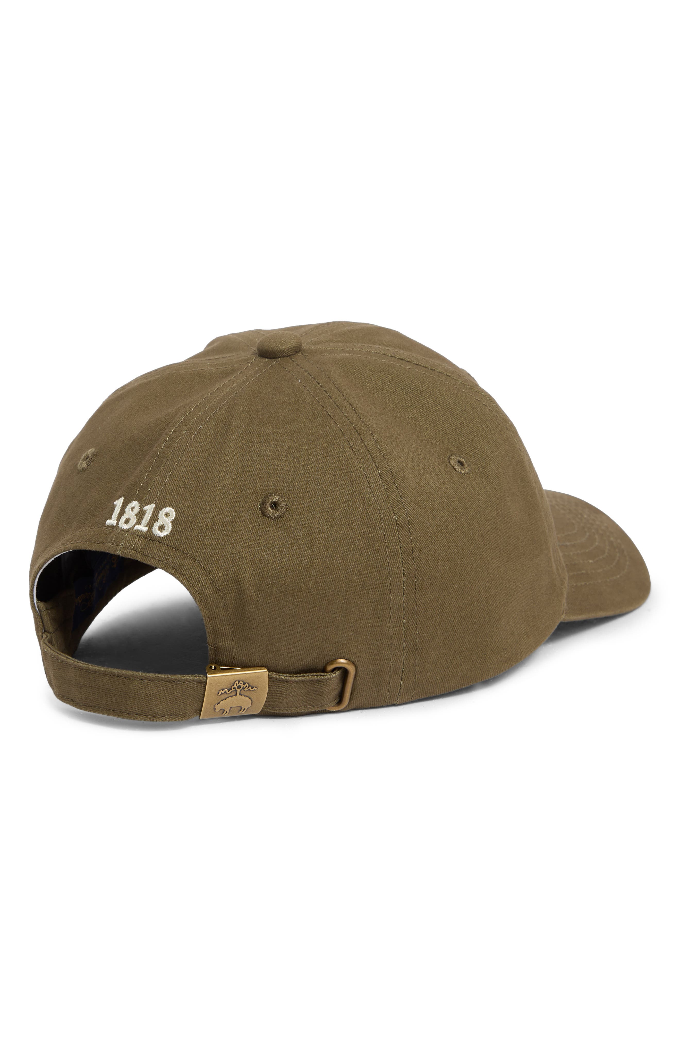 Brooks Brothers Logo Cotton Baseball Cap (Men) | Nordstromrack