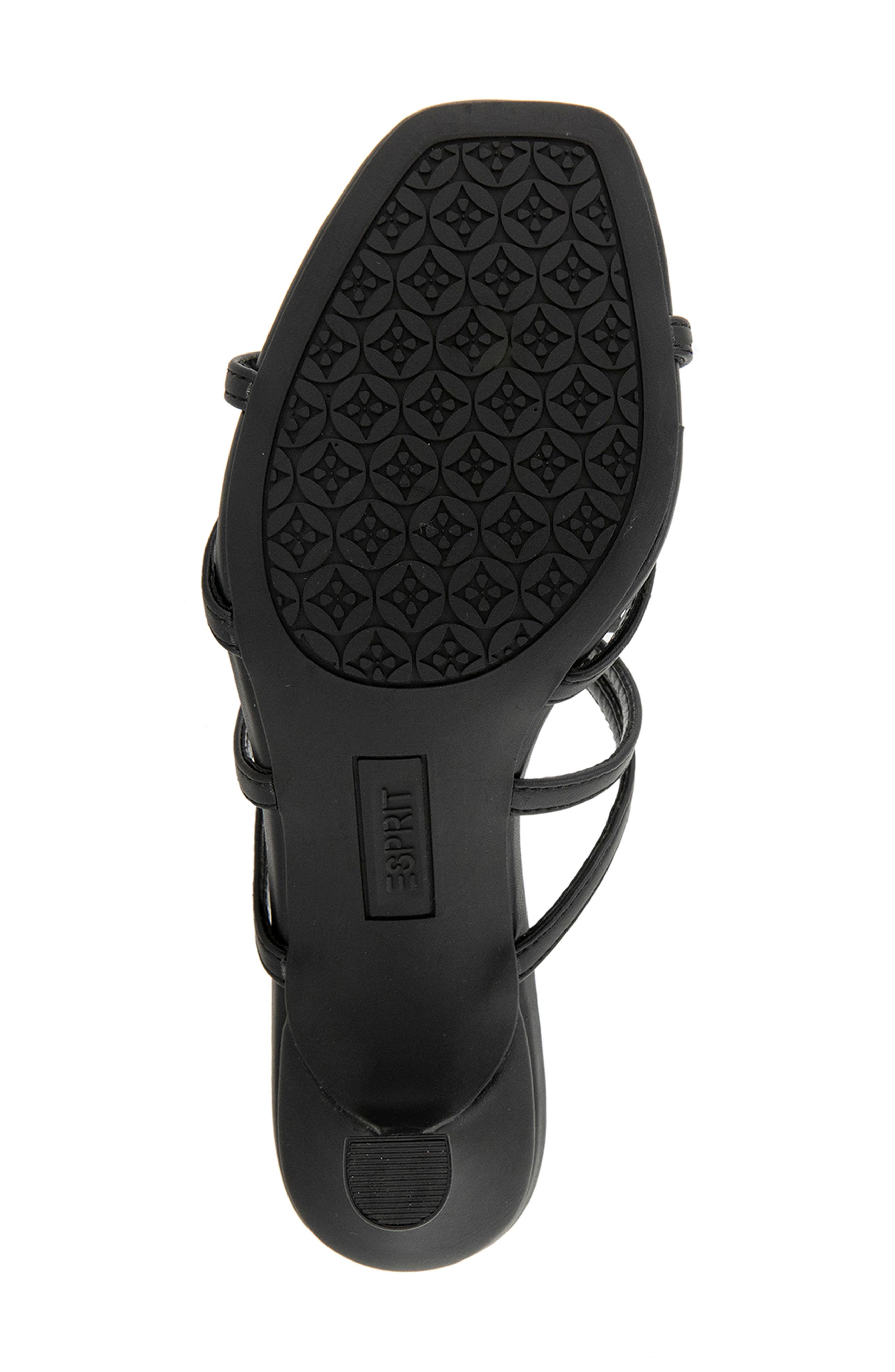 Esprit Cynthia Sandal, Alternate, color, Black Pu