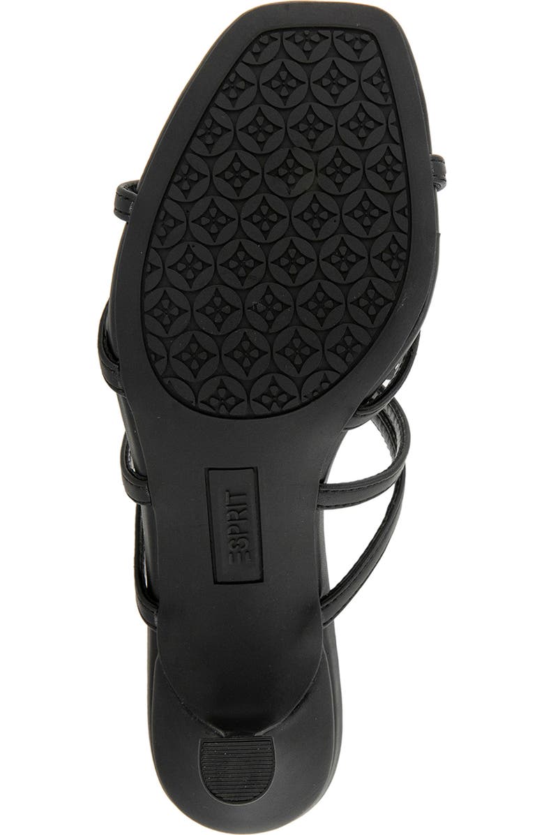 Esprit Cynthia Sandal, Alternate, color, Black Pu