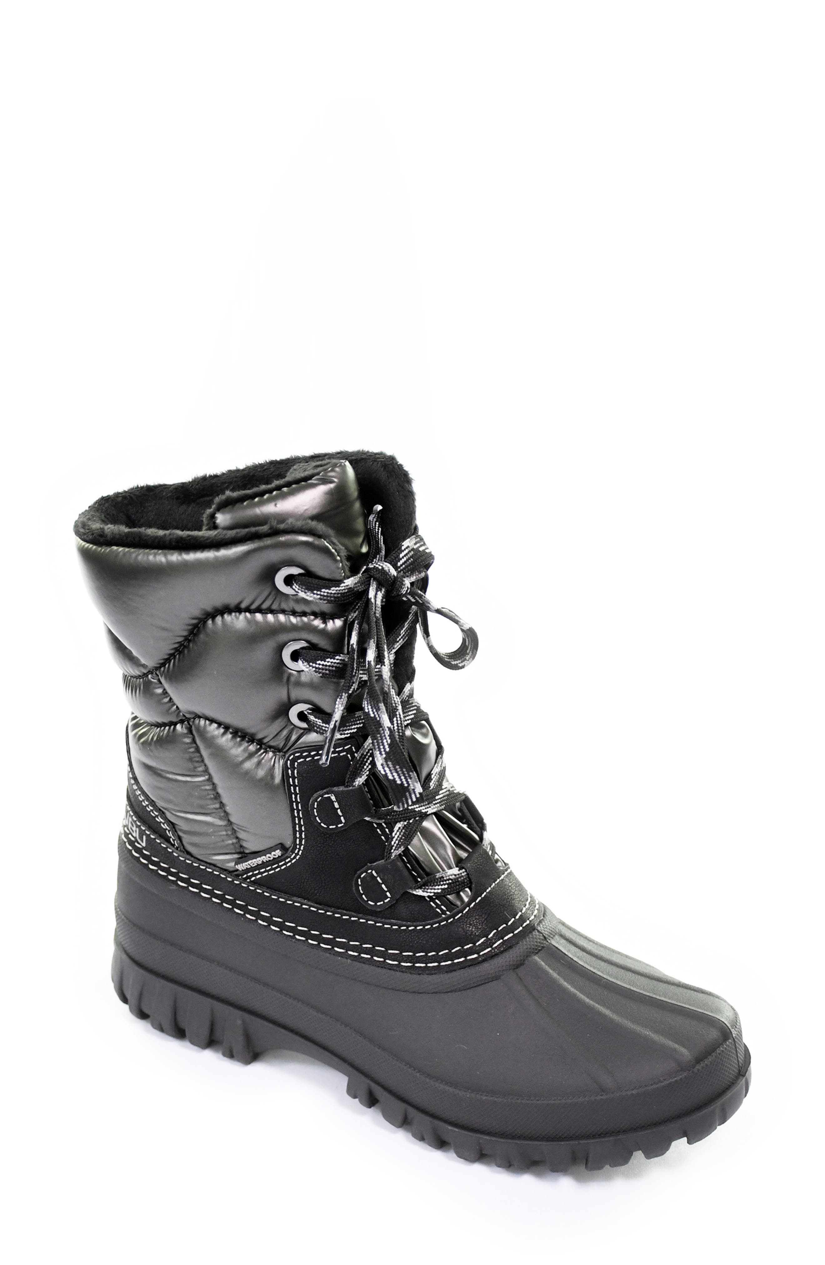 JBU Canyon Waterproof Faux Fur Lined Boot, Main, color, 