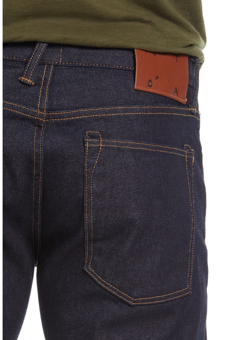 The Hammer Straight Fit 10.5-Ounce Stretch Selvedge Baggy Jeans, Alternate, color, ONE WASH