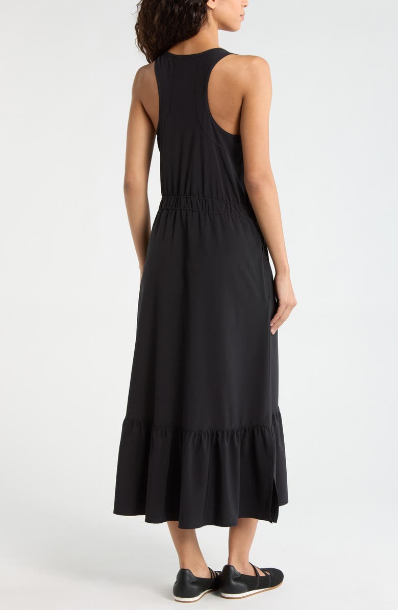 Zella Day Out Sleeveless Dress, Alternate, color, Black