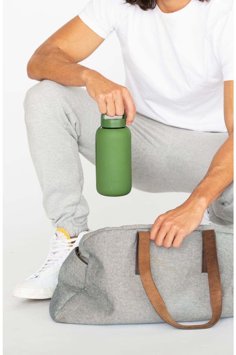 Day Hydration Tracking Water Bottle, Alternate, color, FOREST