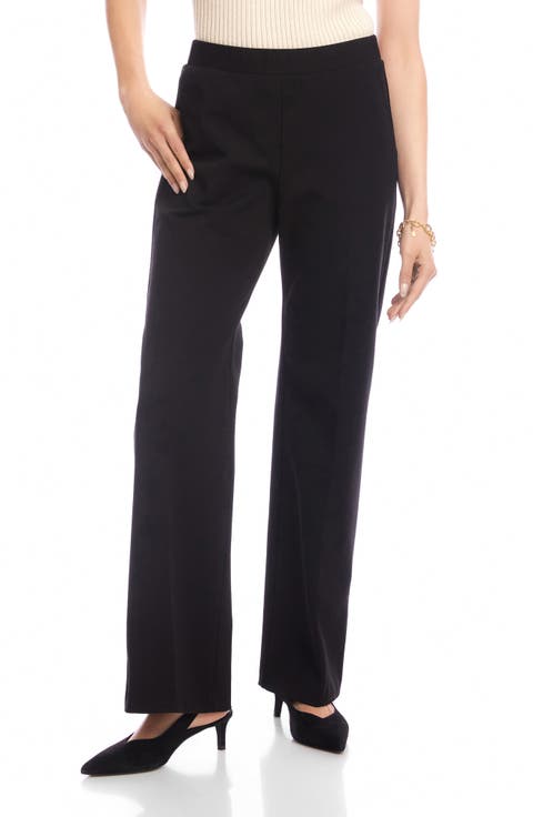 Karen Kane Emily Straight Leg Pants (Petite)