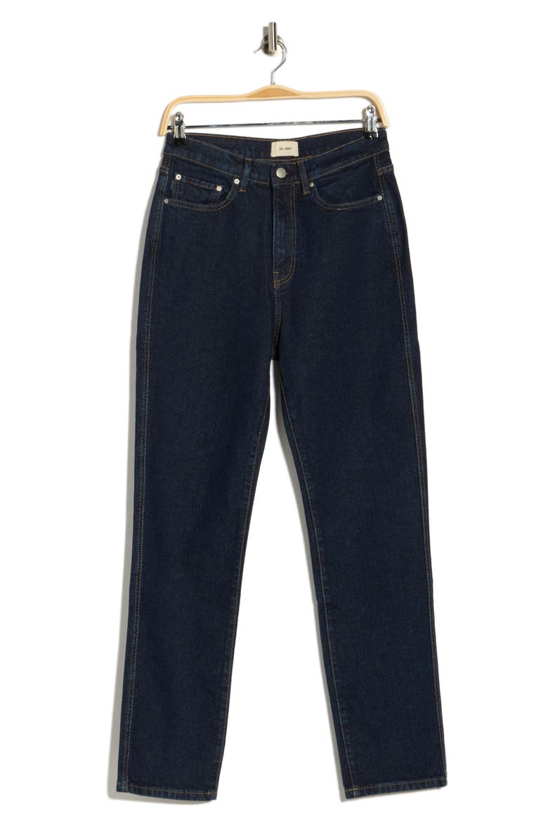 Kristy High Waist Slim Straight Leg Jeans, Main, color, NIGHT OUT