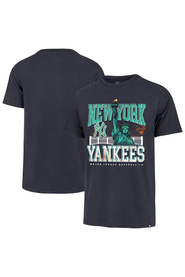 Men's '47 Navy New York Yankees Regional Franklin T-Shirt, Main, color, Navy