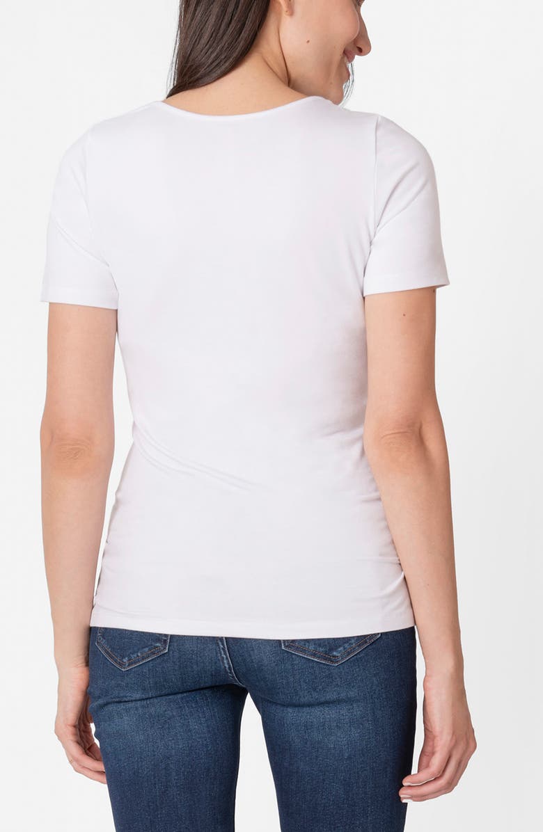 Seraphine Assorted 2-Pack Maternity/Nursing T-Shirts, Alternate, color, 