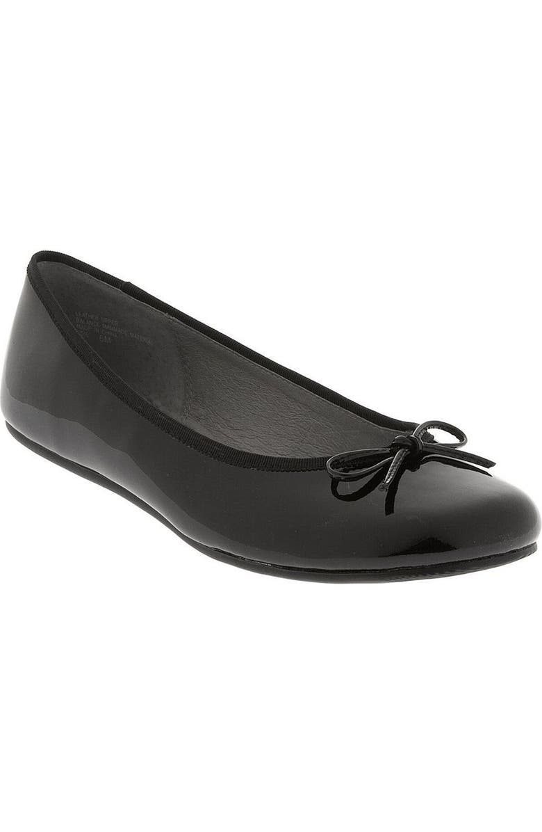 BP. 'Edie' Leather Ballet Flat, Main, color,