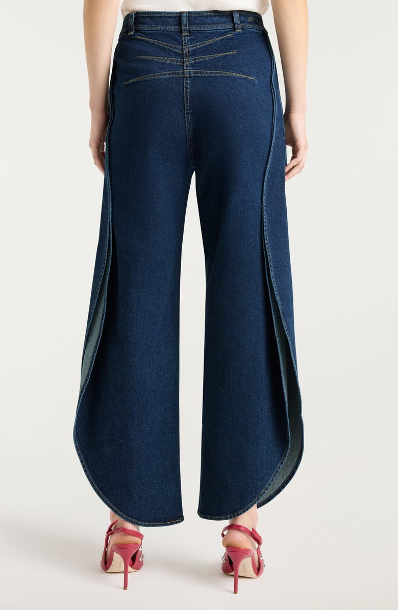 Cinq à Sept Hannah Wide Leg Jeans, Alternate, color, Indigo