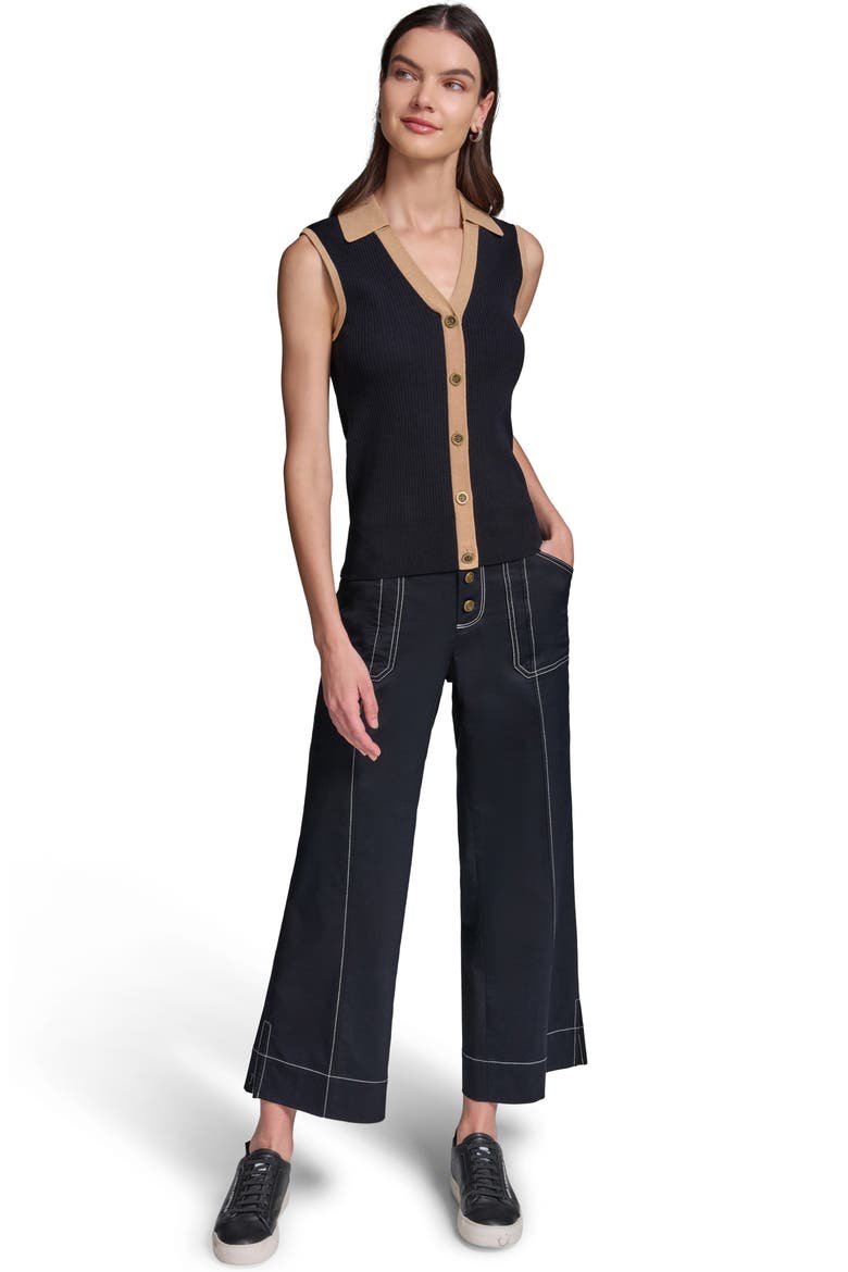 Rib Sweater Vest, Alternate, color, MIDNIGHT NAVY/ CARTOUCHE