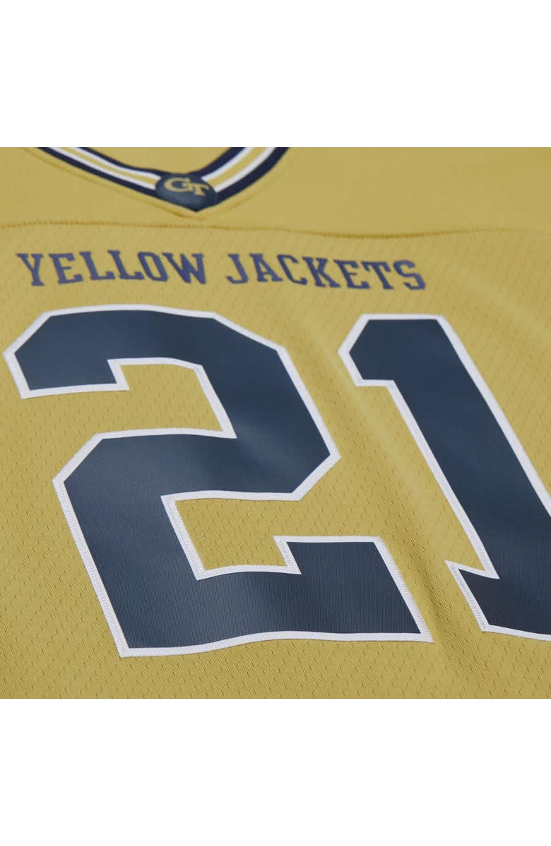 Mitchell & Ness Men's Mitchell & Ness Calvin Johnson Gold Georgia Tech Yellow Jackets 2006 Big & Tall Legacy Jersey, Alternate, color, Gold