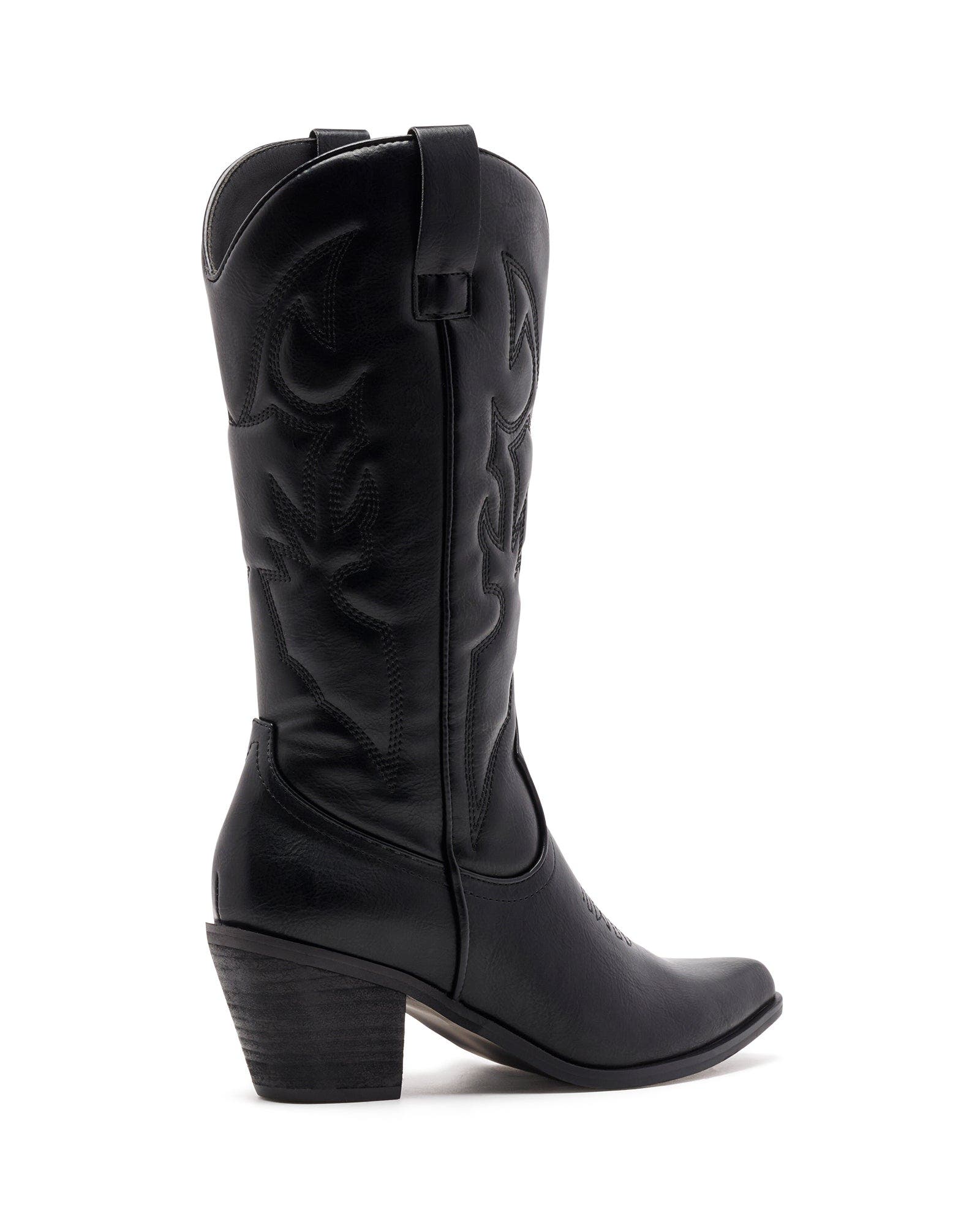 Therapy Australia Clayton Western Boots, Alternate, color, Black Leather