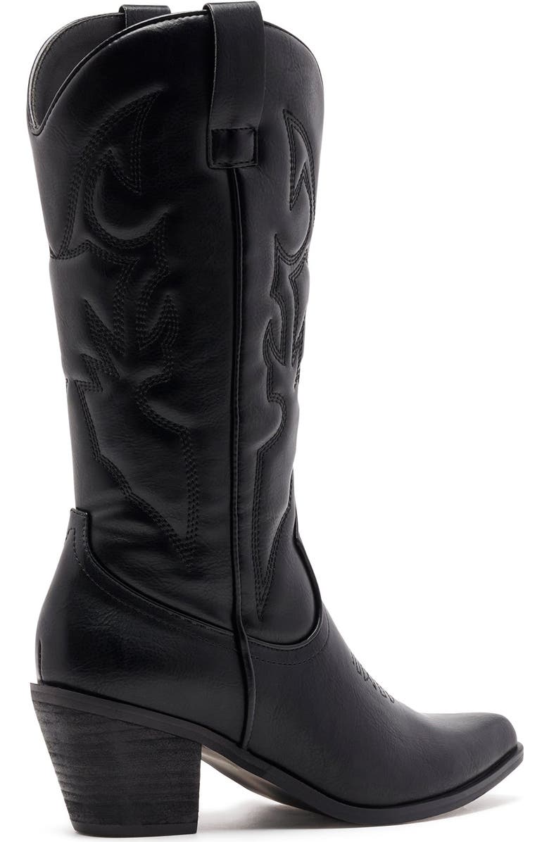 Therapy Australia Clayton Western Boots, Alternate, color, Black Leather