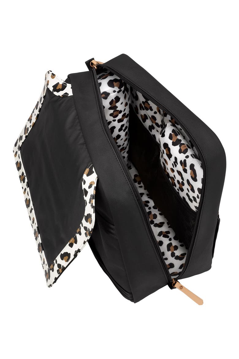 Meta Diaper Backpack, Alternate, color, BLACK