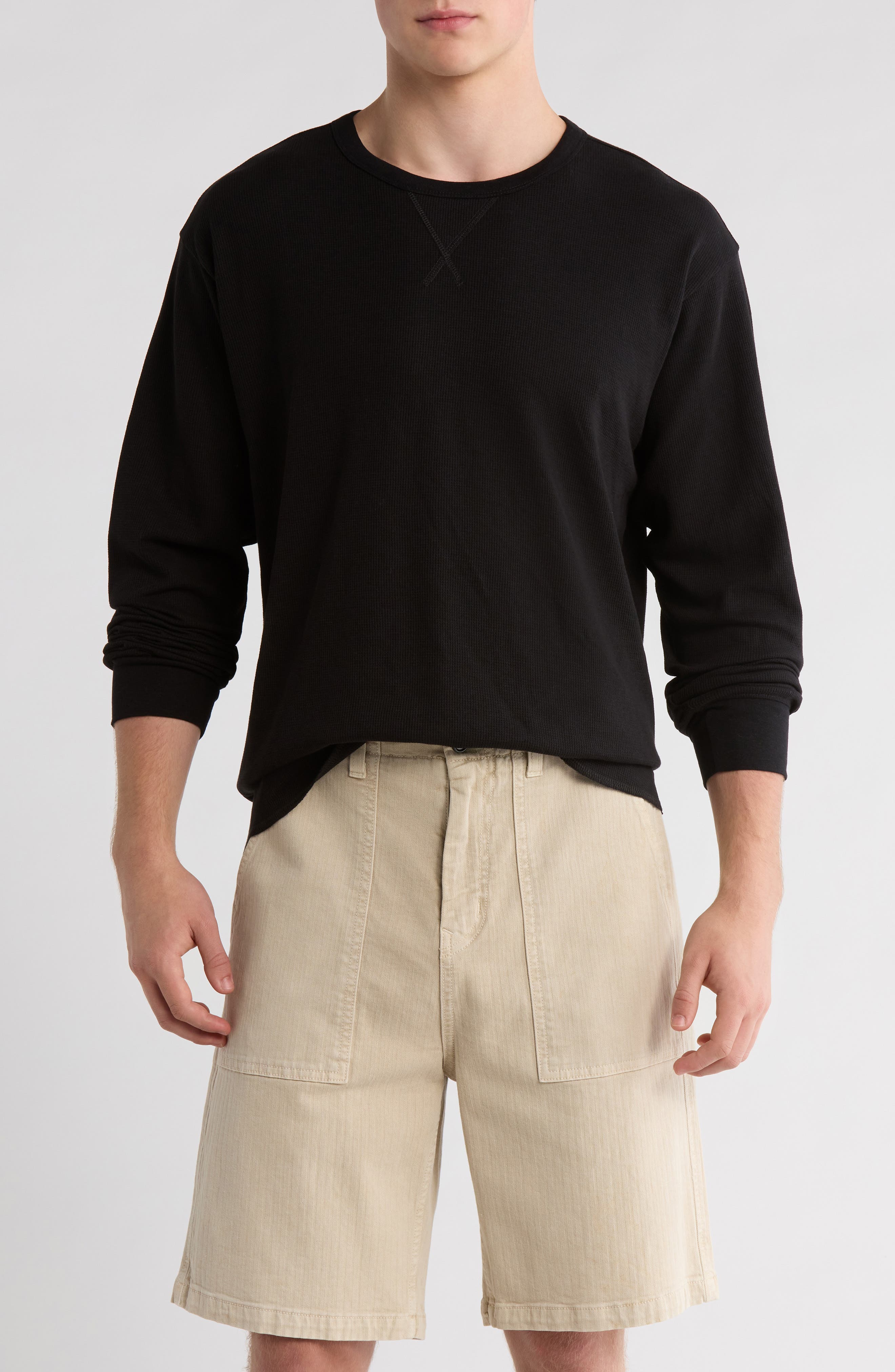 Abound Oversize Crewneck Thermal Top