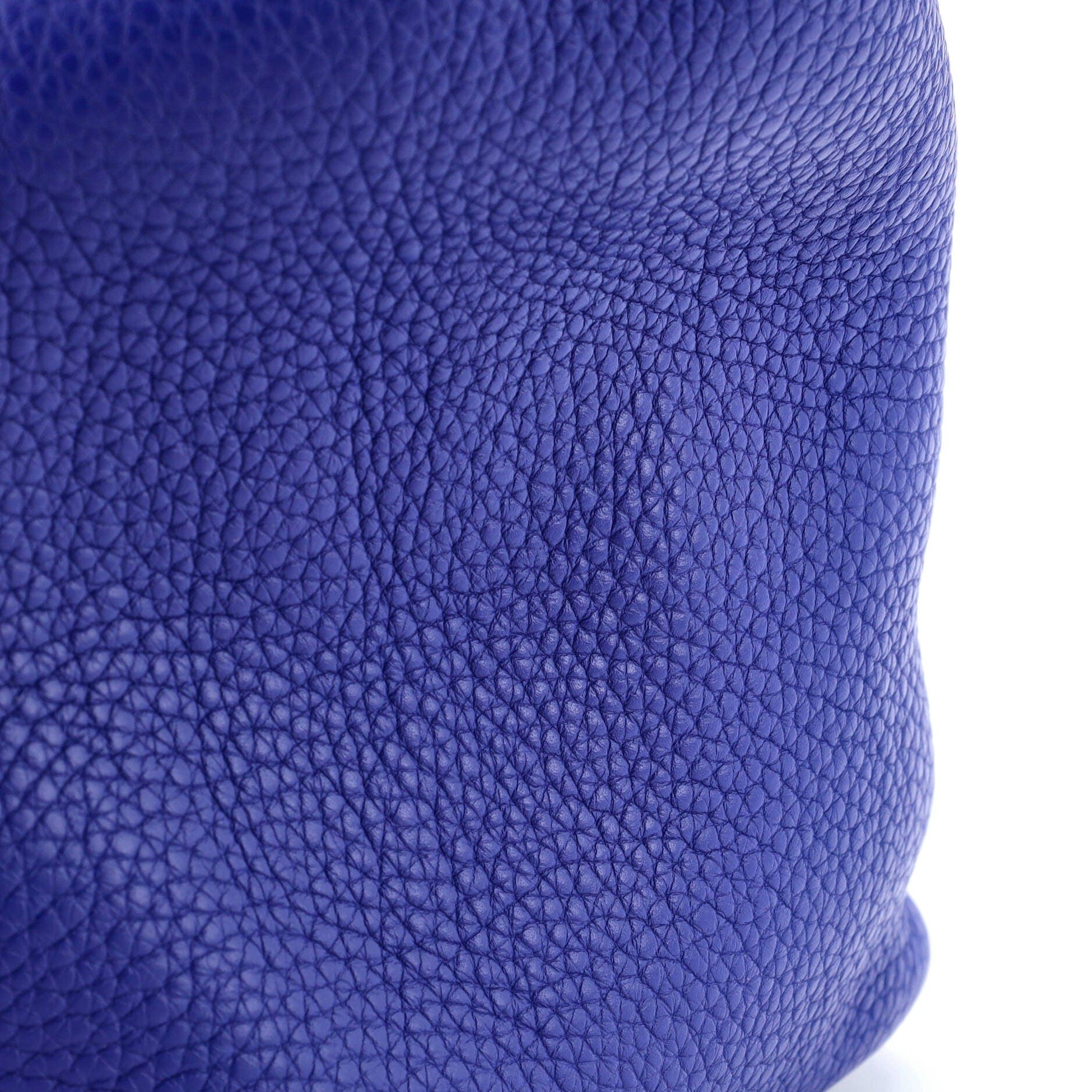 Pre-Owned Hermes Picotin Lock Bag Clemence PM, Alternate, color, Bleu Electrique