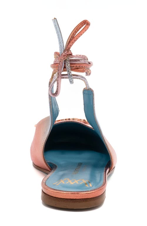 Valentina Rangoni Belinda Palm Tree Appliqué Flat