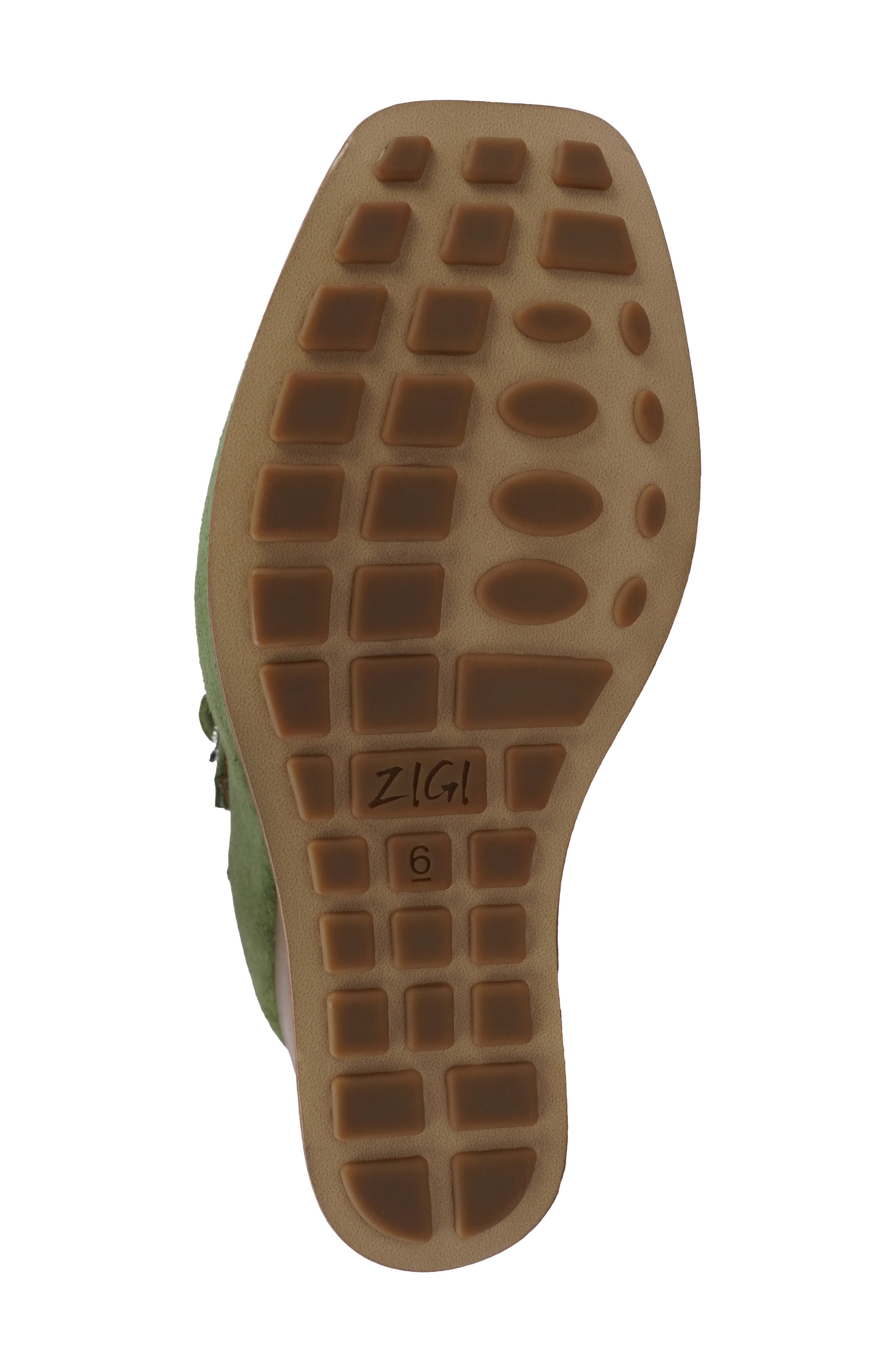Platform Wedge Sandal, Alternate, color, OLIVE SUEDE