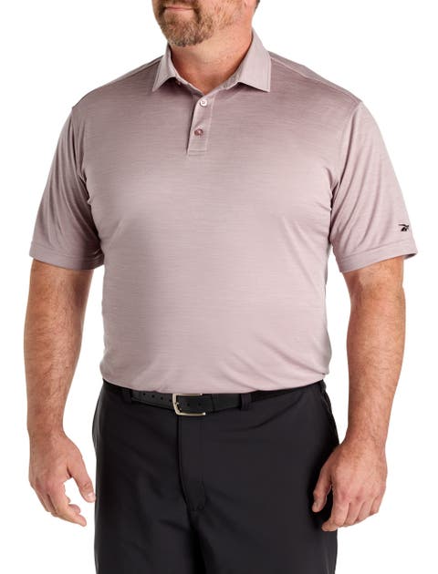 Big & Tall Performance Heather Polo Shirt