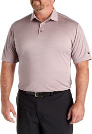 Reebok Big & Tall Performance Heather Polo Shirt