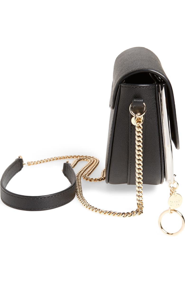 See by Chloé Mara Leather Saddle Bag, Alternate, color,