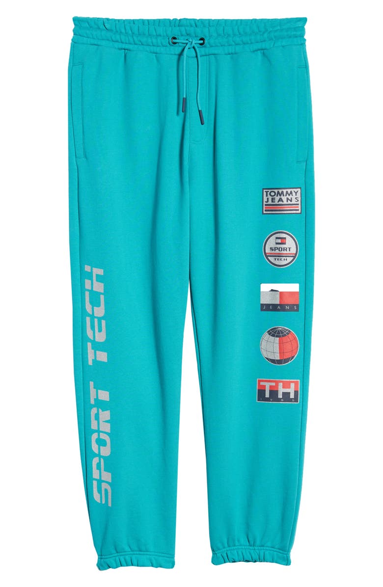 TOMMY JEANS TJM Sport Tech Logo Sweatpants, Alternate, color, 