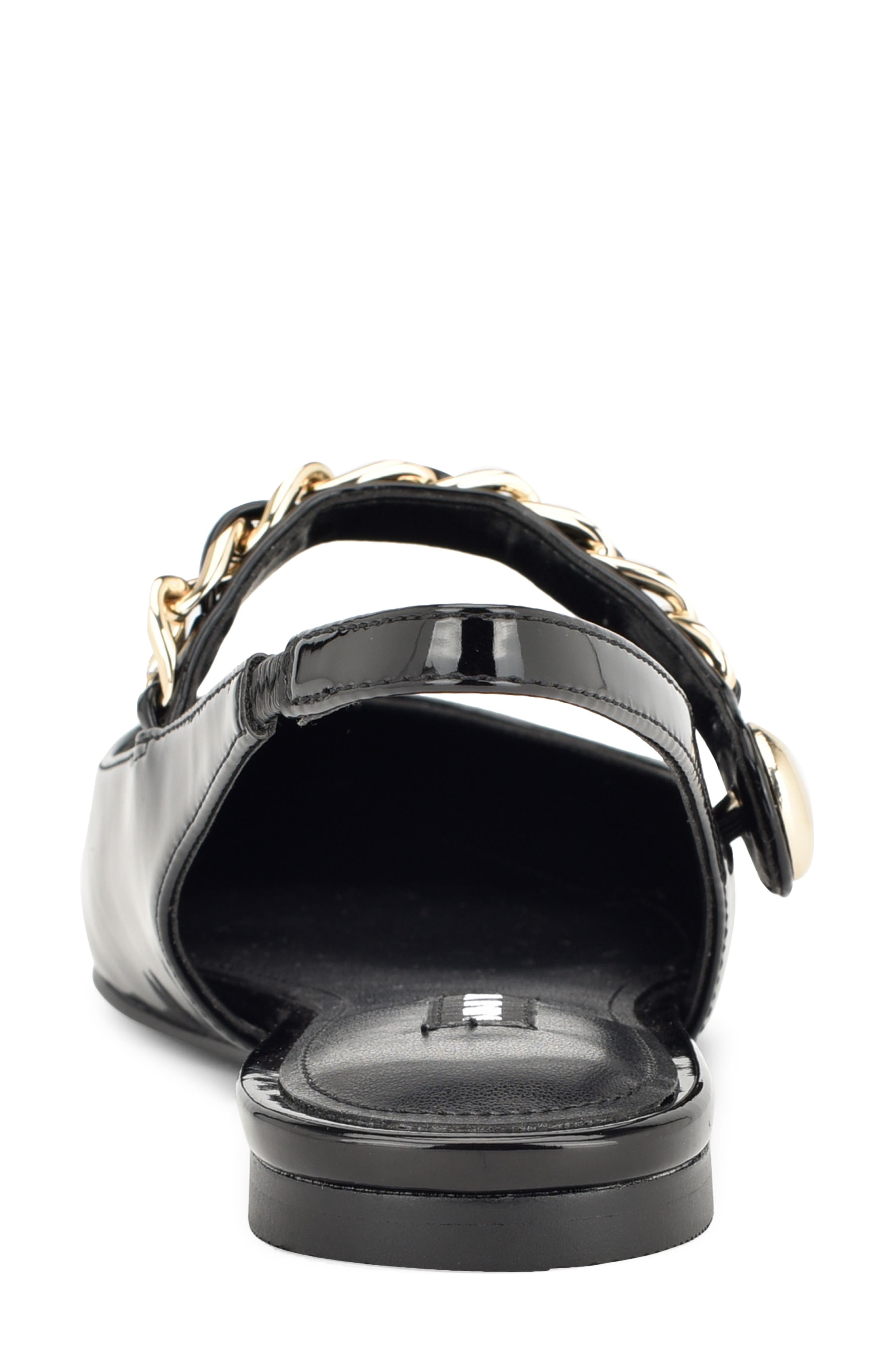 Nine West Brulia Slingback Pointed Toe Flat, Alternate, color, 