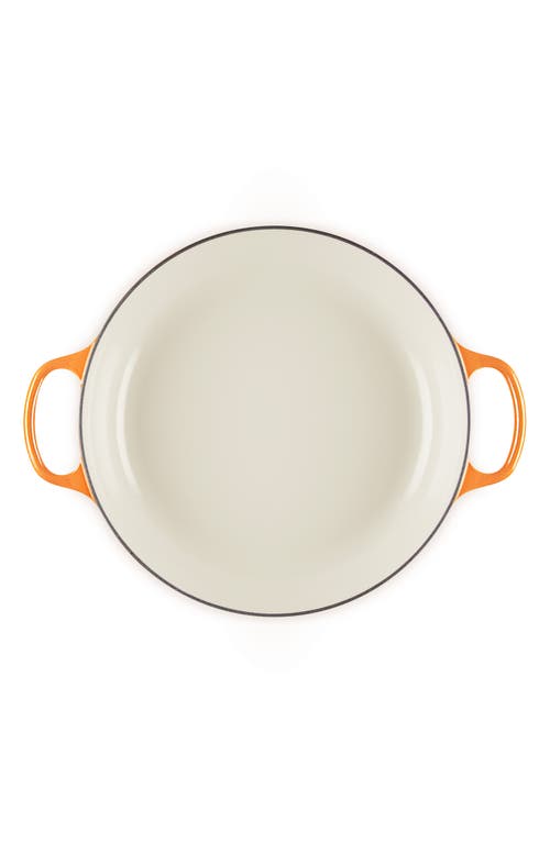 Le Creuset Signature Enameled Cast Iron Covered Braiser In Orange