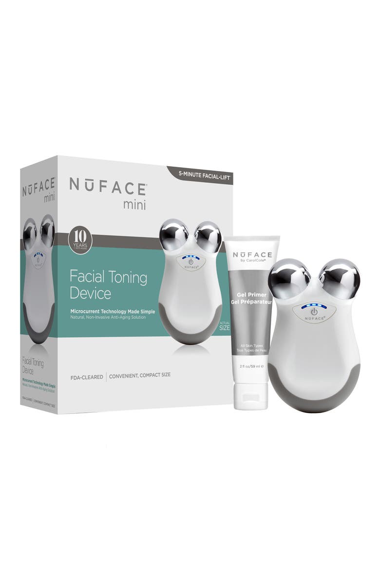 mini Facial Toning Device, Alternate, color, WHITE