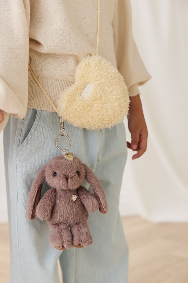 Penelope the Bunny 12" Plush & 6" Keychain Set, Alternate, color, Spice