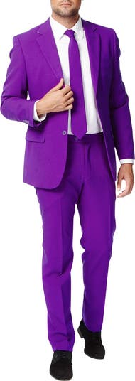 Purple dress suit best sale