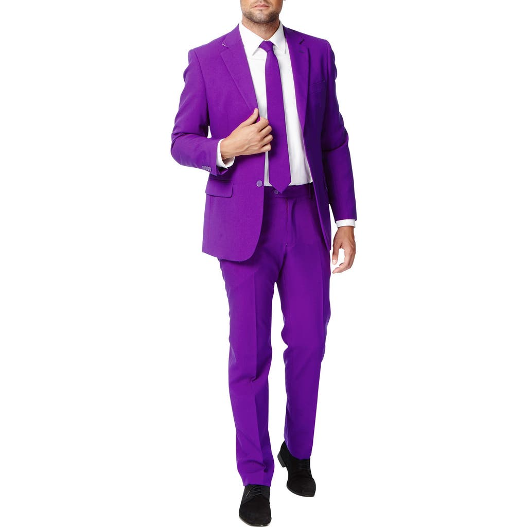 OppoSuits 'Purple Prince' Trim Fit Two-Piece Suit with Tie  product