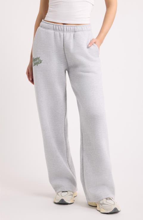 Puff Series Wide Leg Sweatpants
