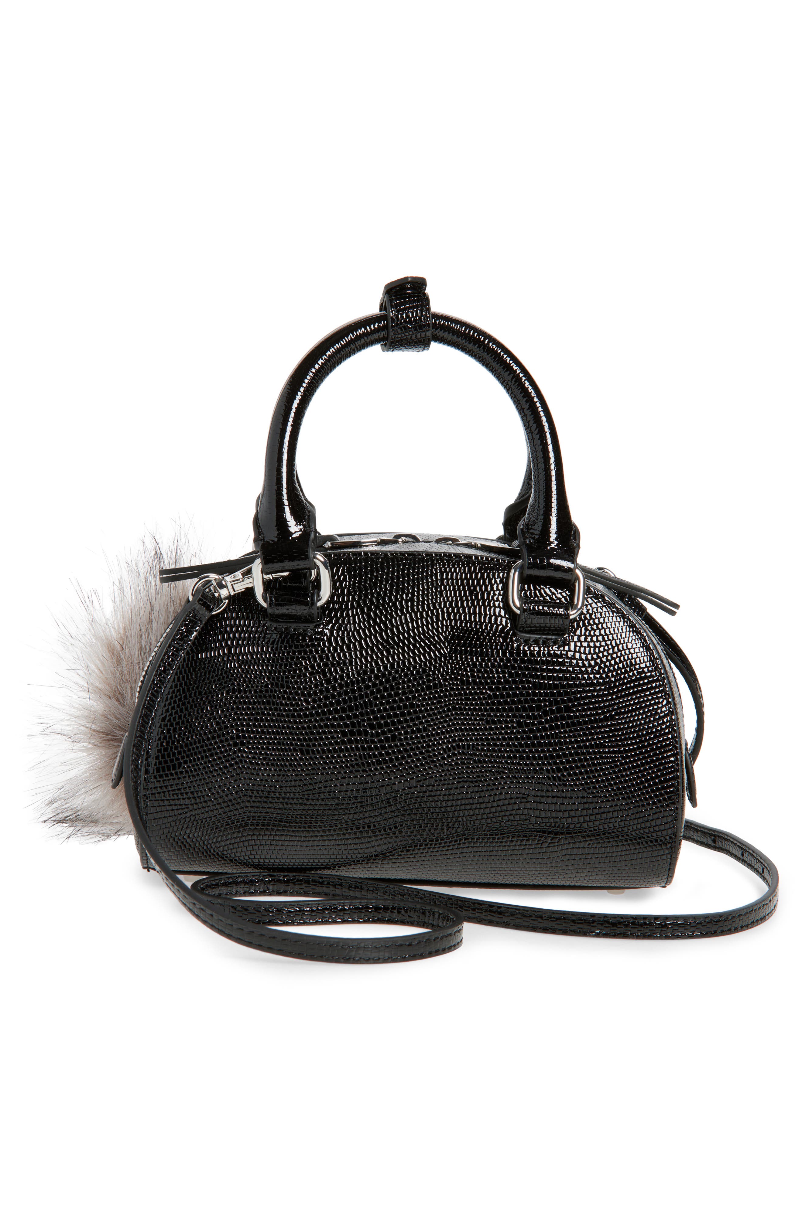 DIESEL<sup>®</sup> 1Dr 2.0 Dome Logo Lizard Embossed Leather Crossbody Bag, Alternate, color, 