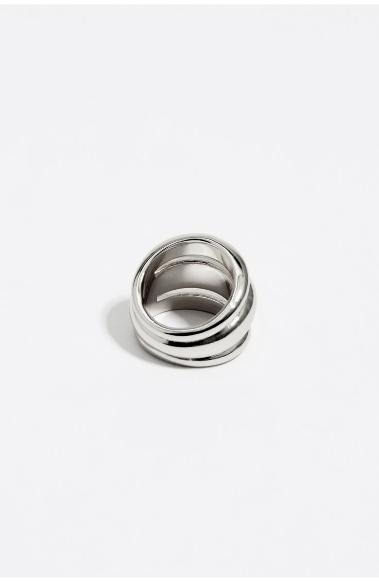 Bimba y Lola Bands Ring, Alternate, color, Silver