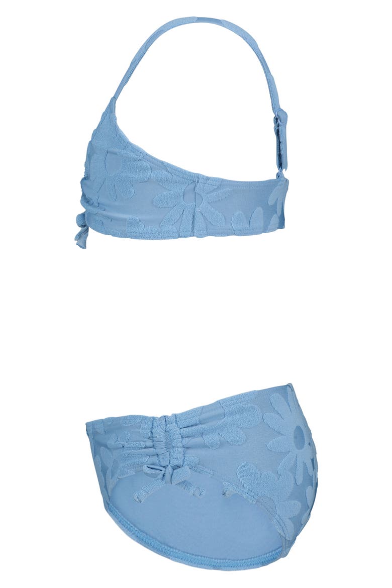 Kids' Botanic Blues Two-Piece Swimsuit, Alternate, color, ASHLEIGH BLUE