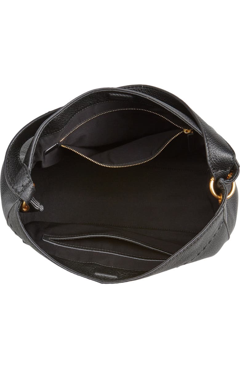 Tory Burch McGraw Leather Hobo, Alternate, color,