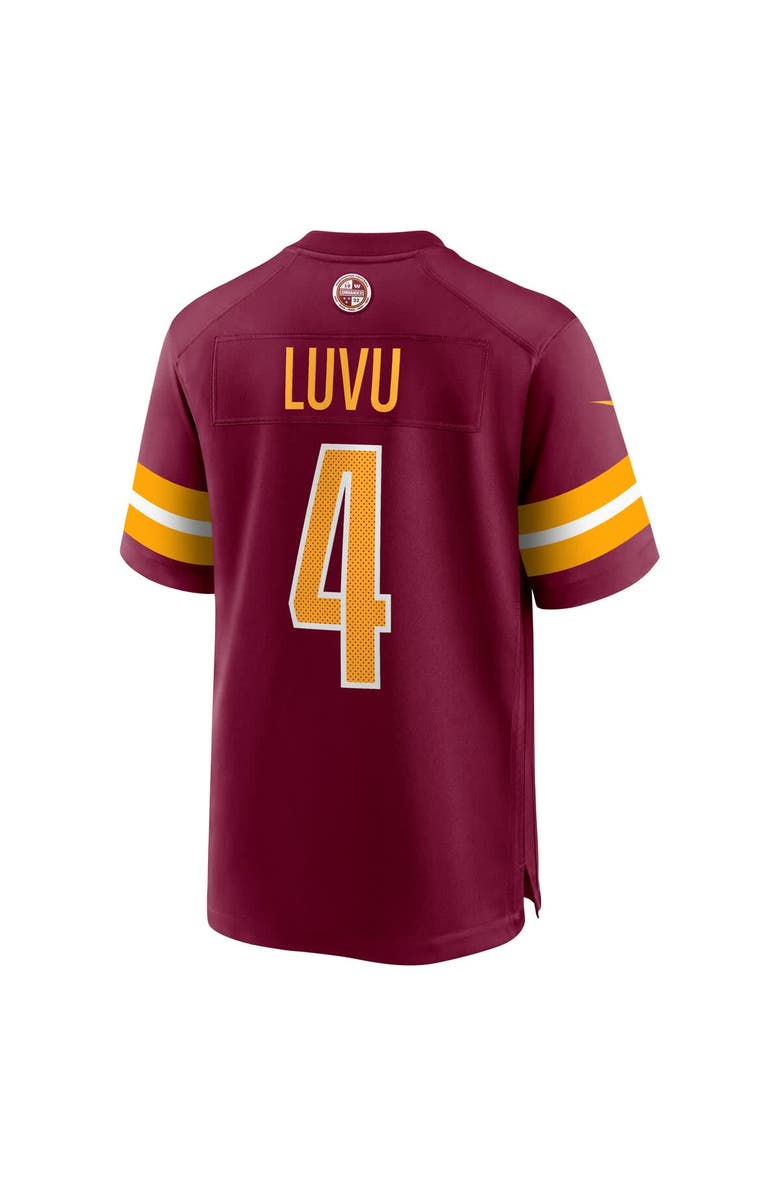 Nike Men's Nike Frankie Luvu  Burgundy Washington Commanders  Game Jersey, Alternate, color, Burgundy