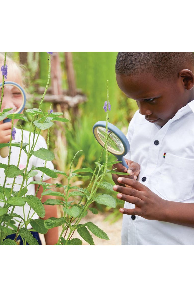 Kaplan Early Learning Company All-Weather Magnifying Glass - Set of 4, Alternate, color, Blue