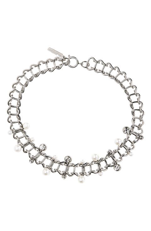 Mindy Pierced Choker Necklace
