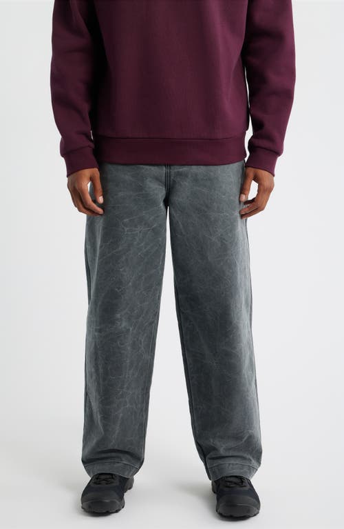 Obey Commons Wrinkle Wash Jeans In Gray