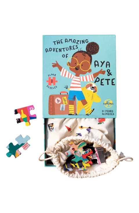 Aya & Pete Set of 3 Puzzles