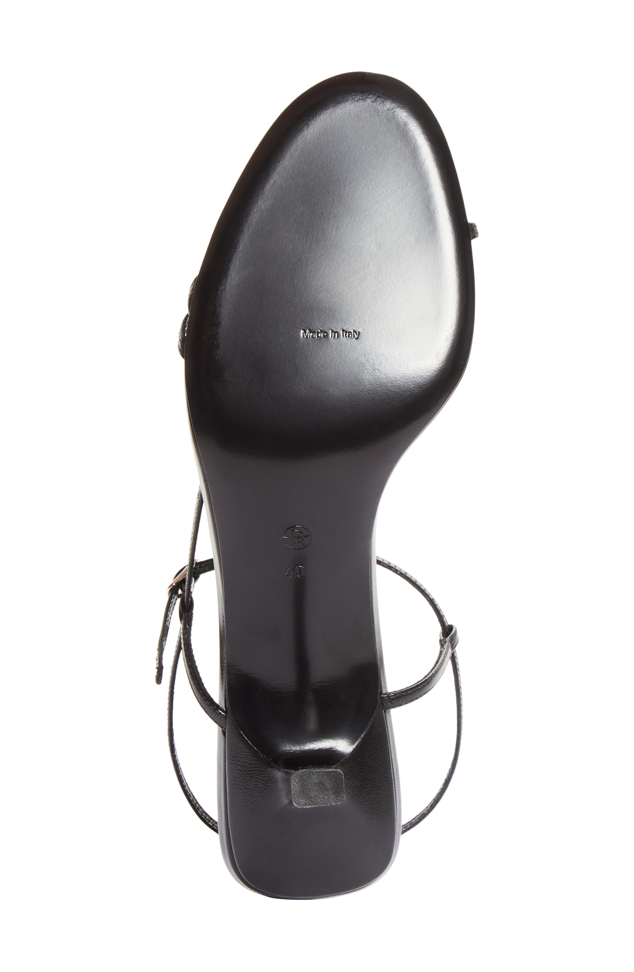 The Row Bare Sandal, Alternate, color, Blk Black