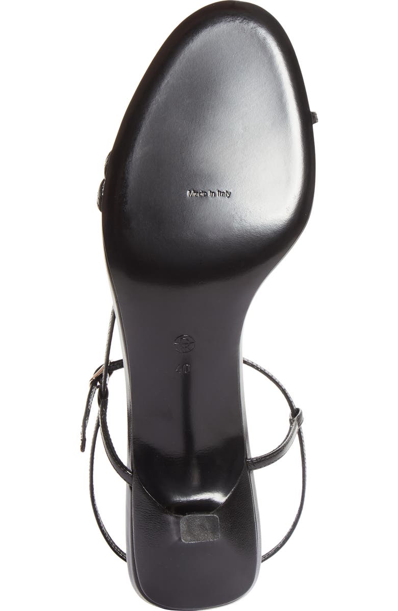 The Row Bare Sandal, Alternate, color, Blk Black