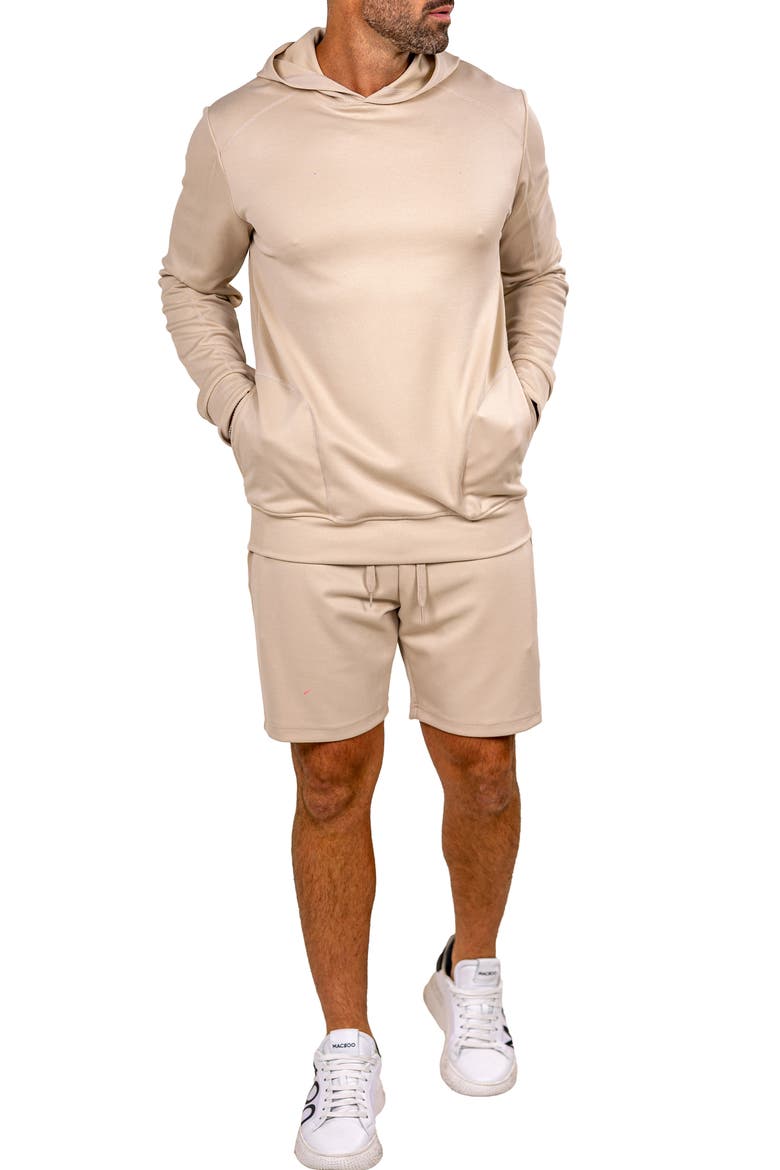 Marthyr Pique Knit Shorts, Alternate, color, BEIGE