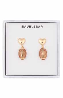 Football Love Drop Earrings